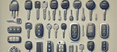 Verstehen der verschiedenen Arten von Autoschlüsseln und ihrer Funktionen